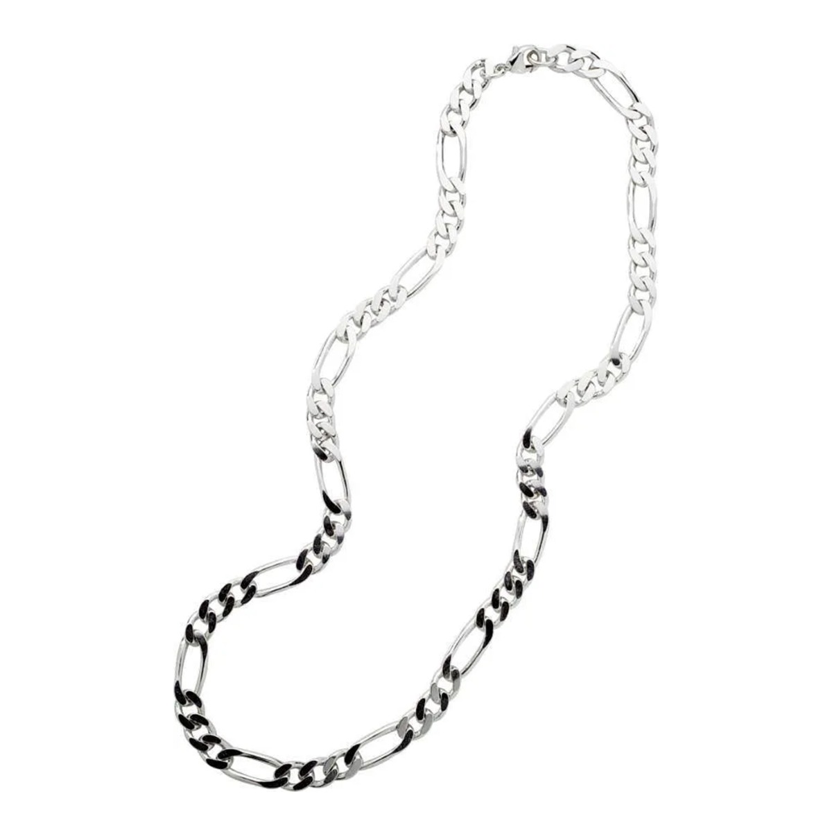 Figarokjede 925 Sølv 6,8 mm 50 cm