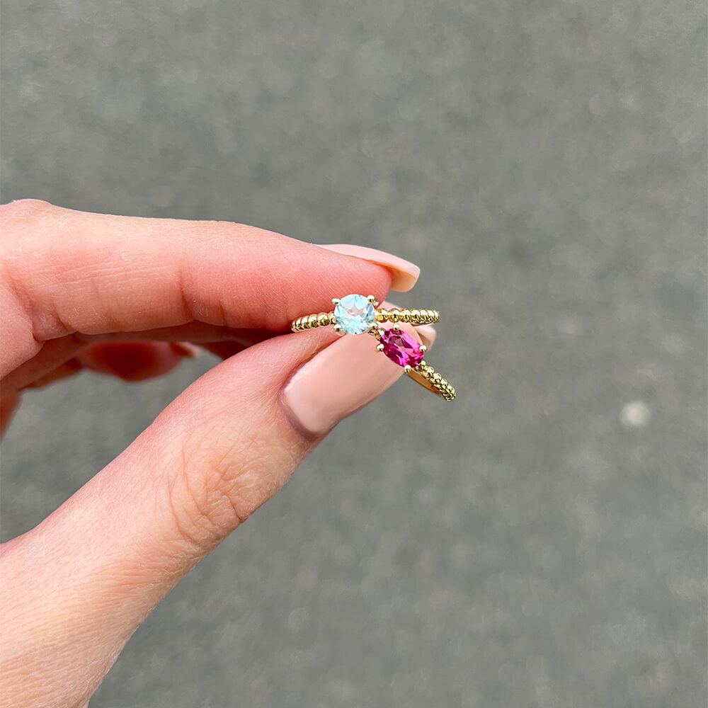 NINA Ring 375 Gult Gull