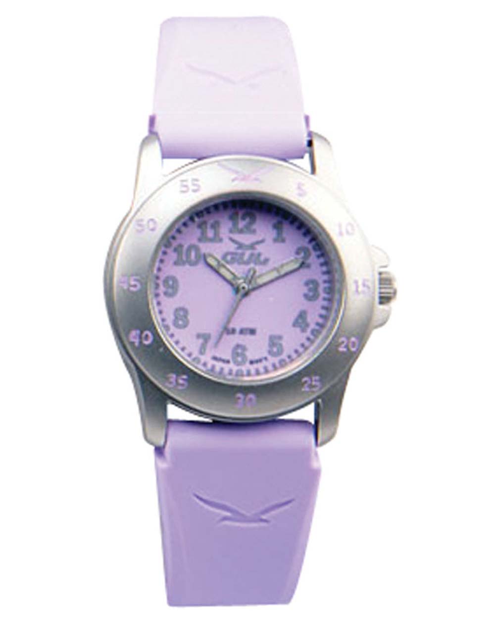 BARNEKLOKKE - LYS LILLA - VANNTETT