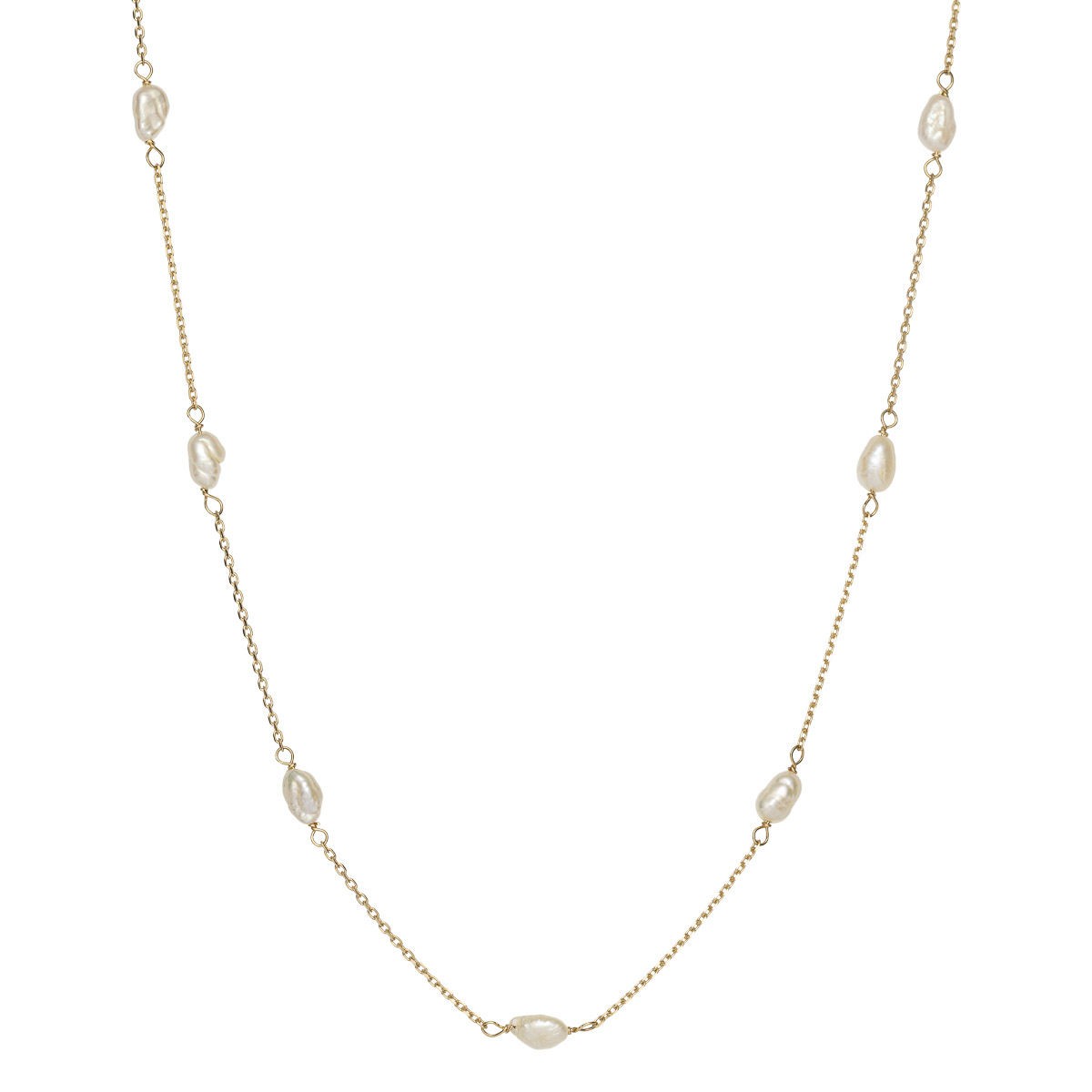 JULIANNE Halskjede 375 Gult Gull