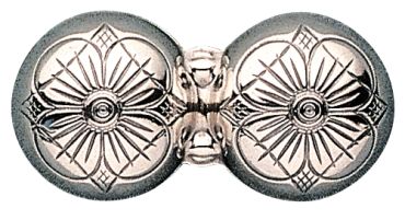 halsknapp u.lauv, oksidert