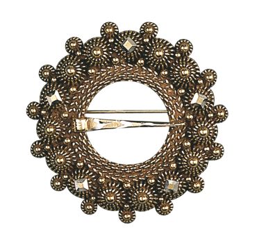 halsring, gml.forgylt