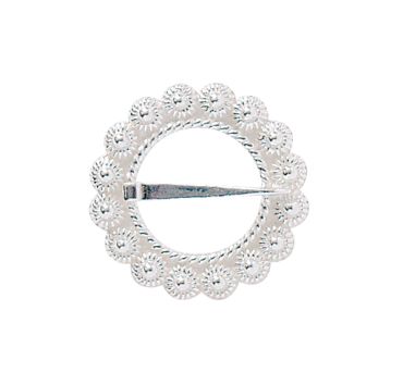 Halsring 830 Hvitt Sølv