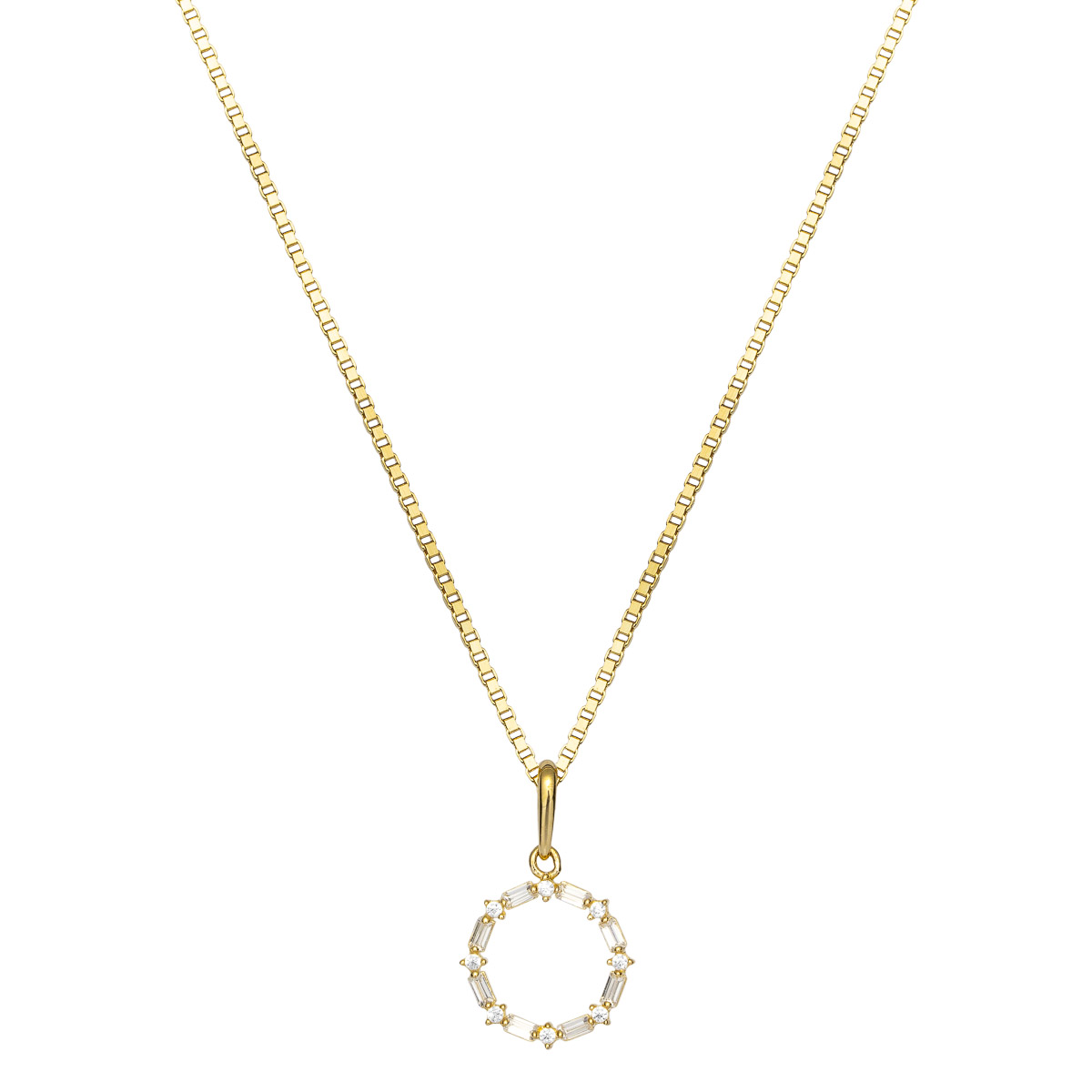 Halssmykke 375 Gult Gull