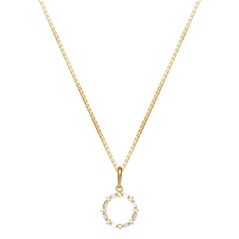 Halssmykke 375 Gult Gull