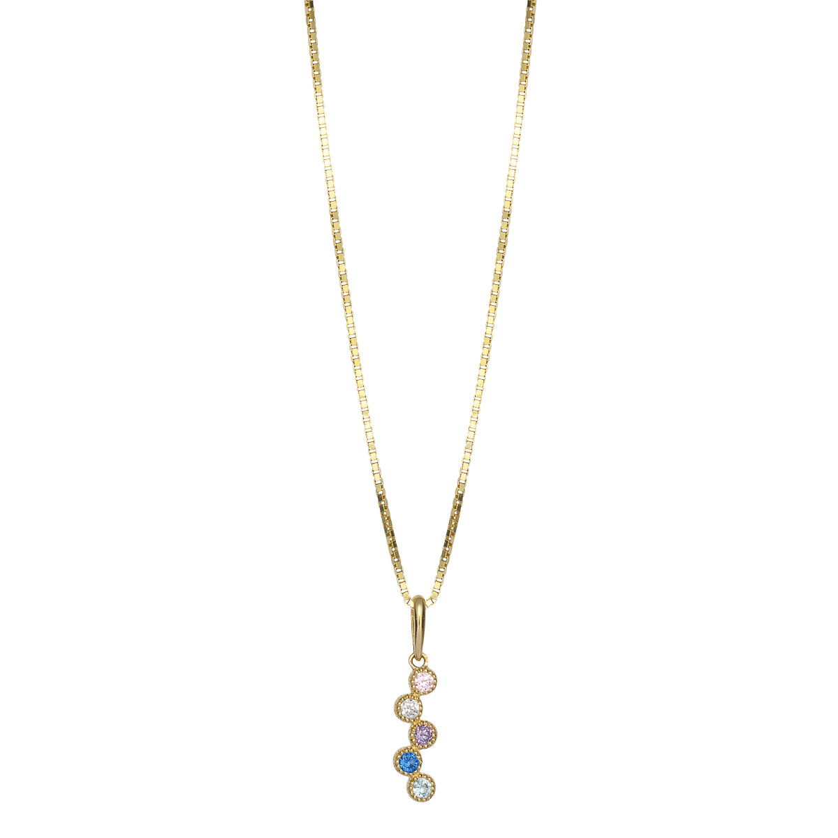 Halssmykke 375 Gult Gull