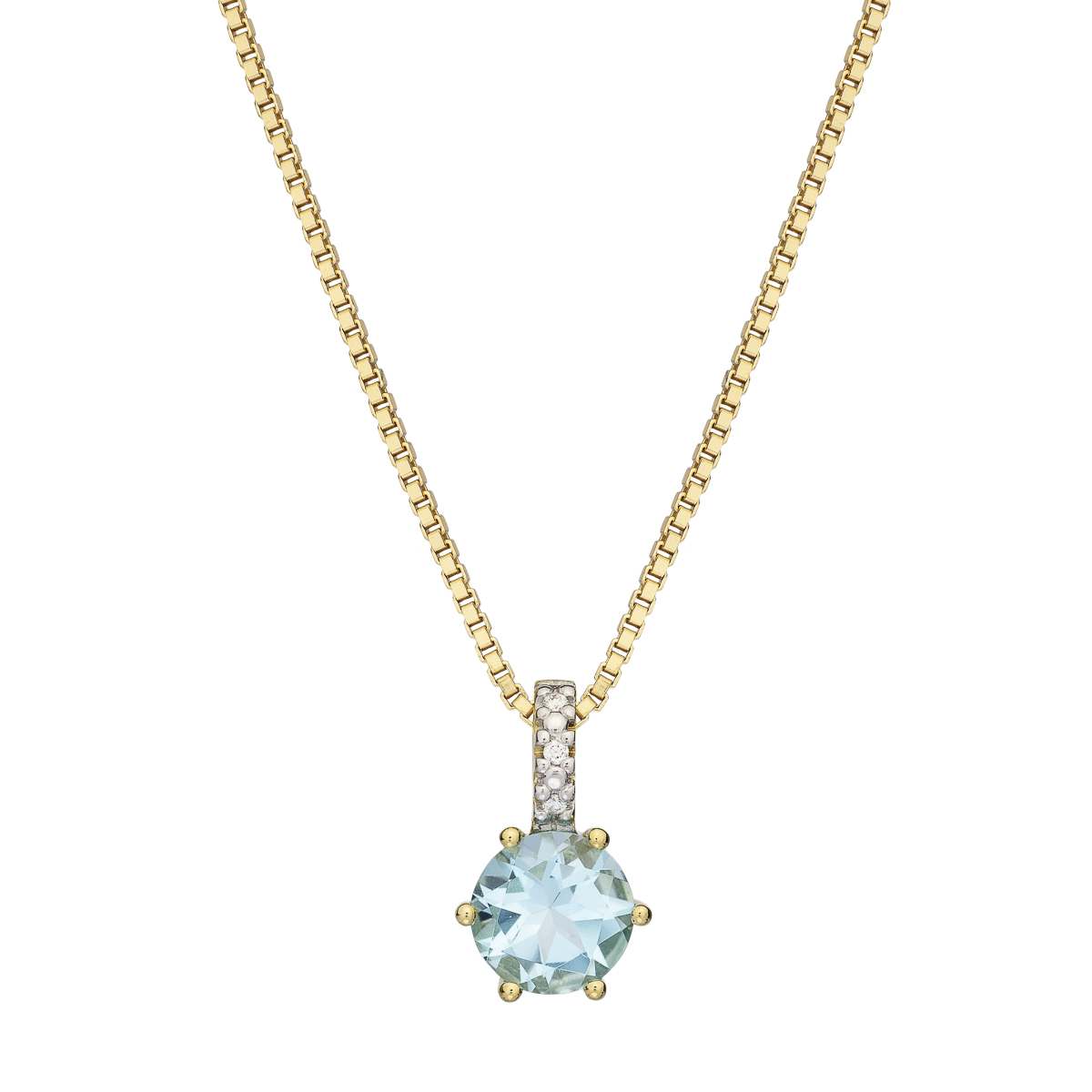 Halssmykke 375 Gult Gull 