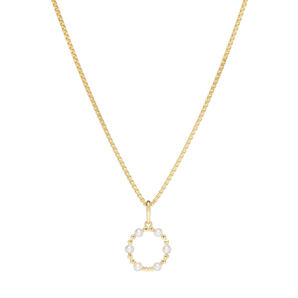 TOVE Halssmykke 375 Gult Gull