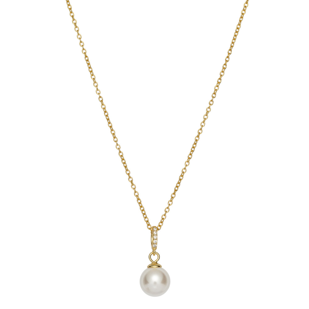 Halssmykke 925 Forgylt Sølv