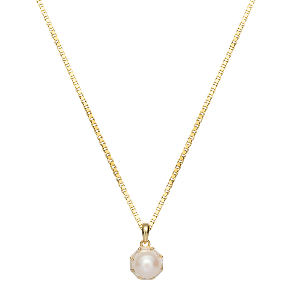 Halssmykke 925 Forgylt Sølv