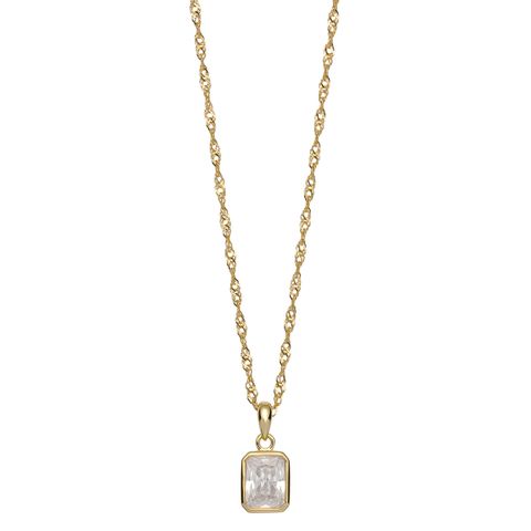 Halssmykke 925 Forgylt Sølv