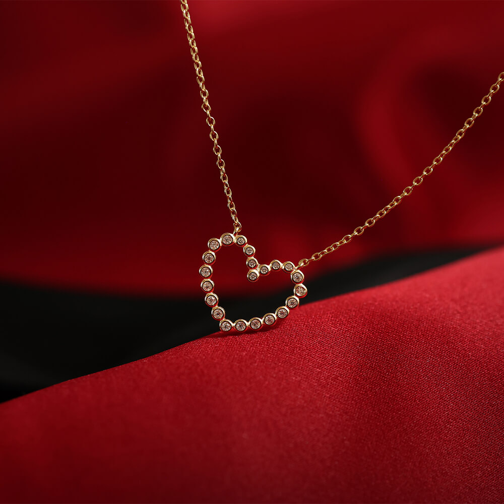 Halssmykke 925 Forgylt Sølv