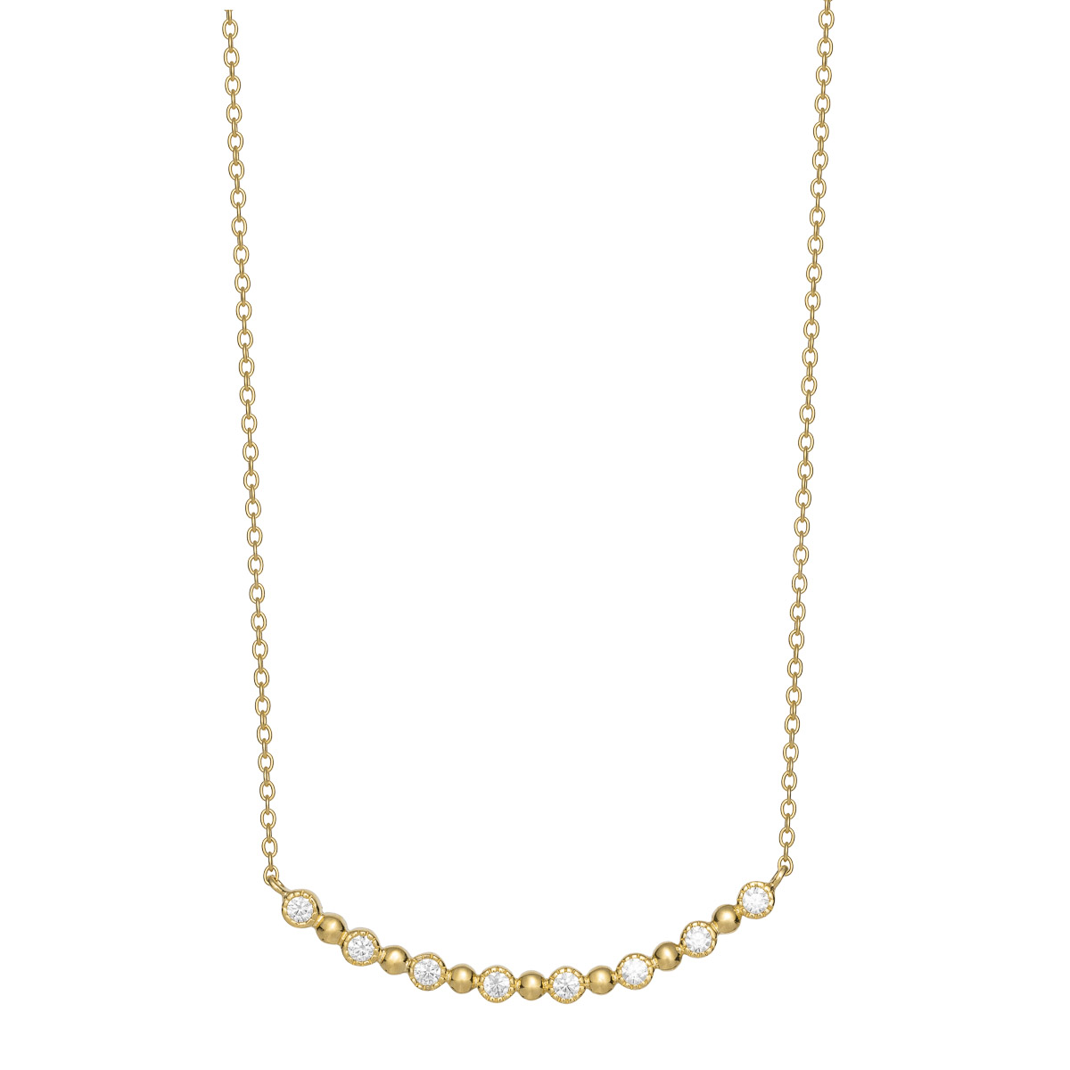 Halssmykke 925 Forgylt Sølv