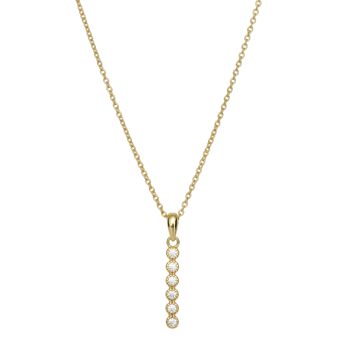 Halssmykke 925 Forgylt Sølv