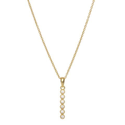 Halssmykke 925 Forgylt Sølv