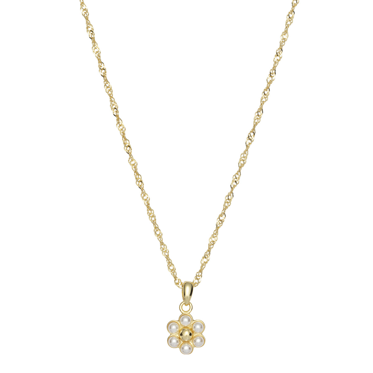 Halssmykke 925 Forgylt Sølv