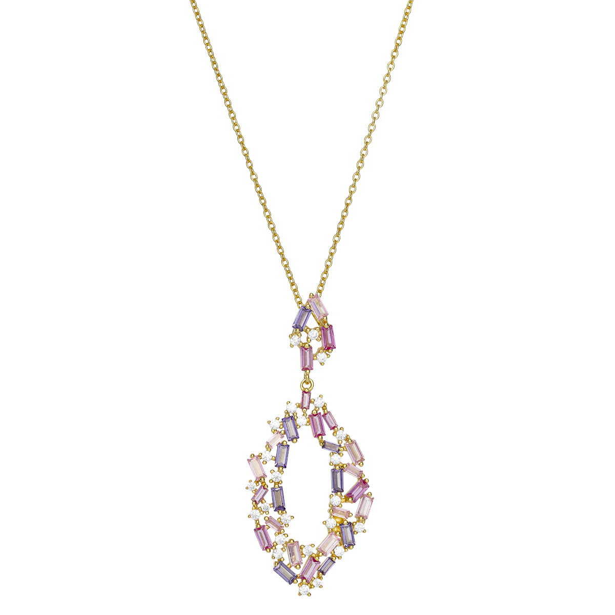 Halssmykke 925 Forgylt Sølv