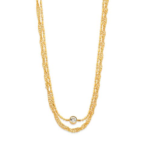 SANDRA Halssmykke Gullfarget Stål