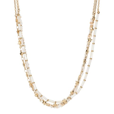 Halssmykke Gullfarget Stål