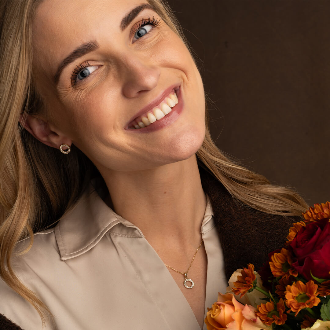 Halssmykke 925 Forgylt Sølv