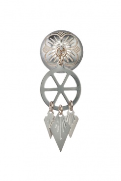 halssølje hvit m. spirlauv