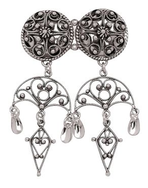 Halssølje Bergen 830 Sølv Oksidert