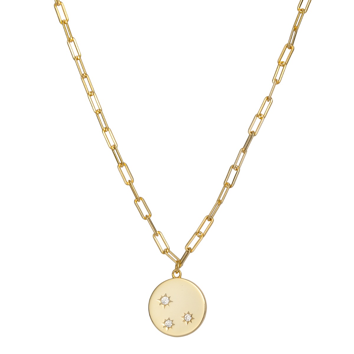 HANNA Halssmykke 925 Forgylt Sølv