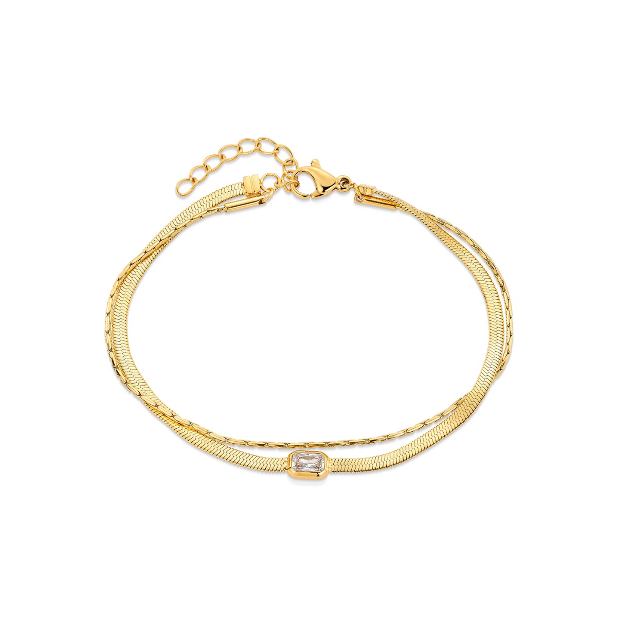 HEDVIG Armbånd Gullfarget Stål