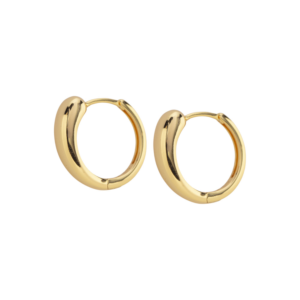 HEIDI Øreringer 925 Forgylt Sølv