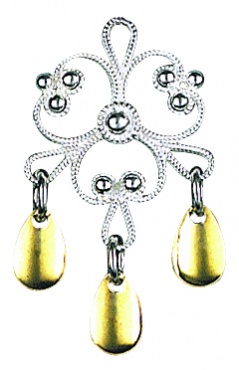 heng 251, hvit/forg pk a 5 stk