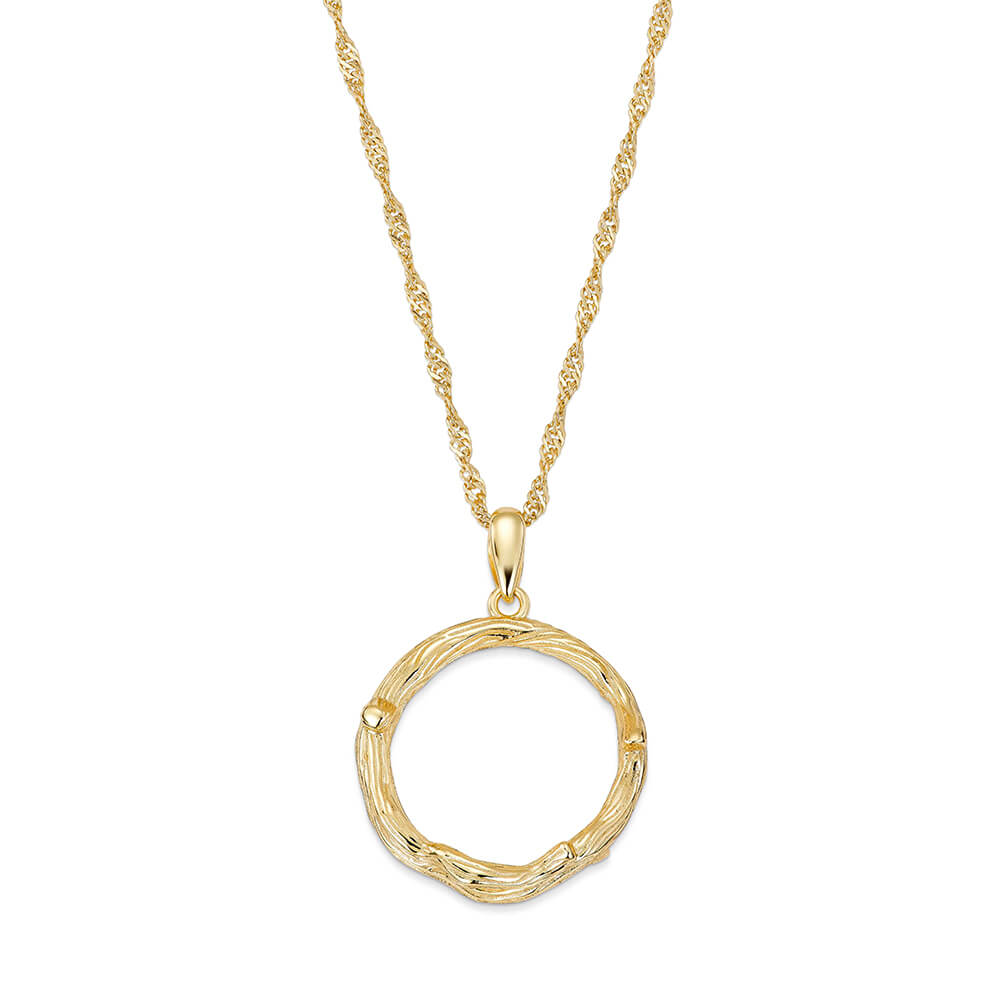 Halssmykke 925 Forgylt Sølv