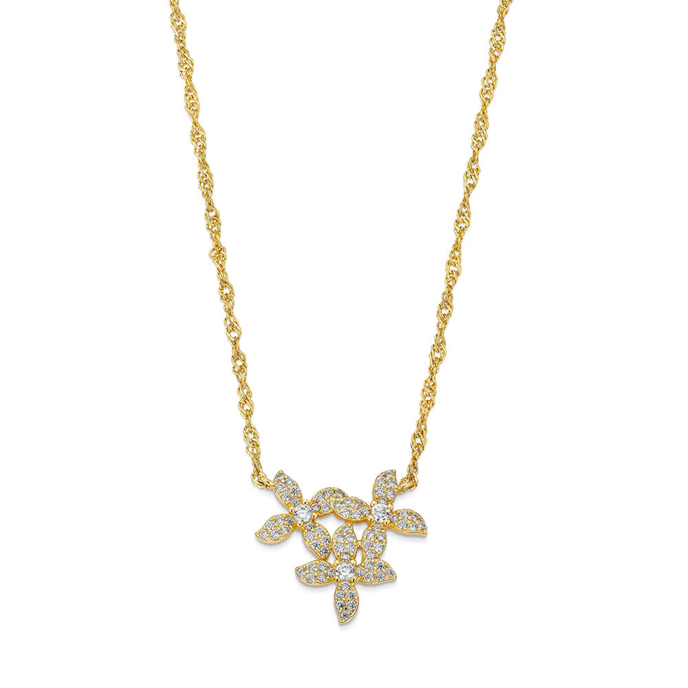 Halssmykke 925 Forgylt Sølv