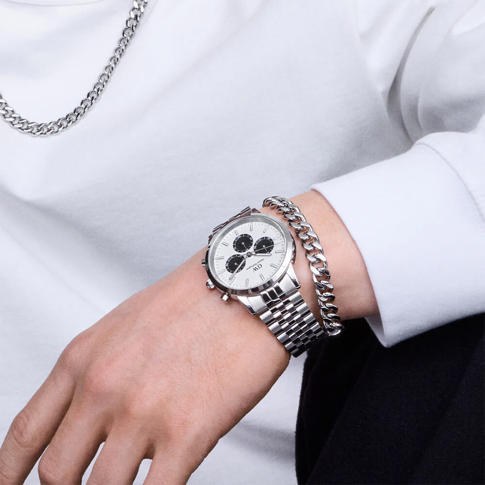 Iconic Chrono White 42 mm