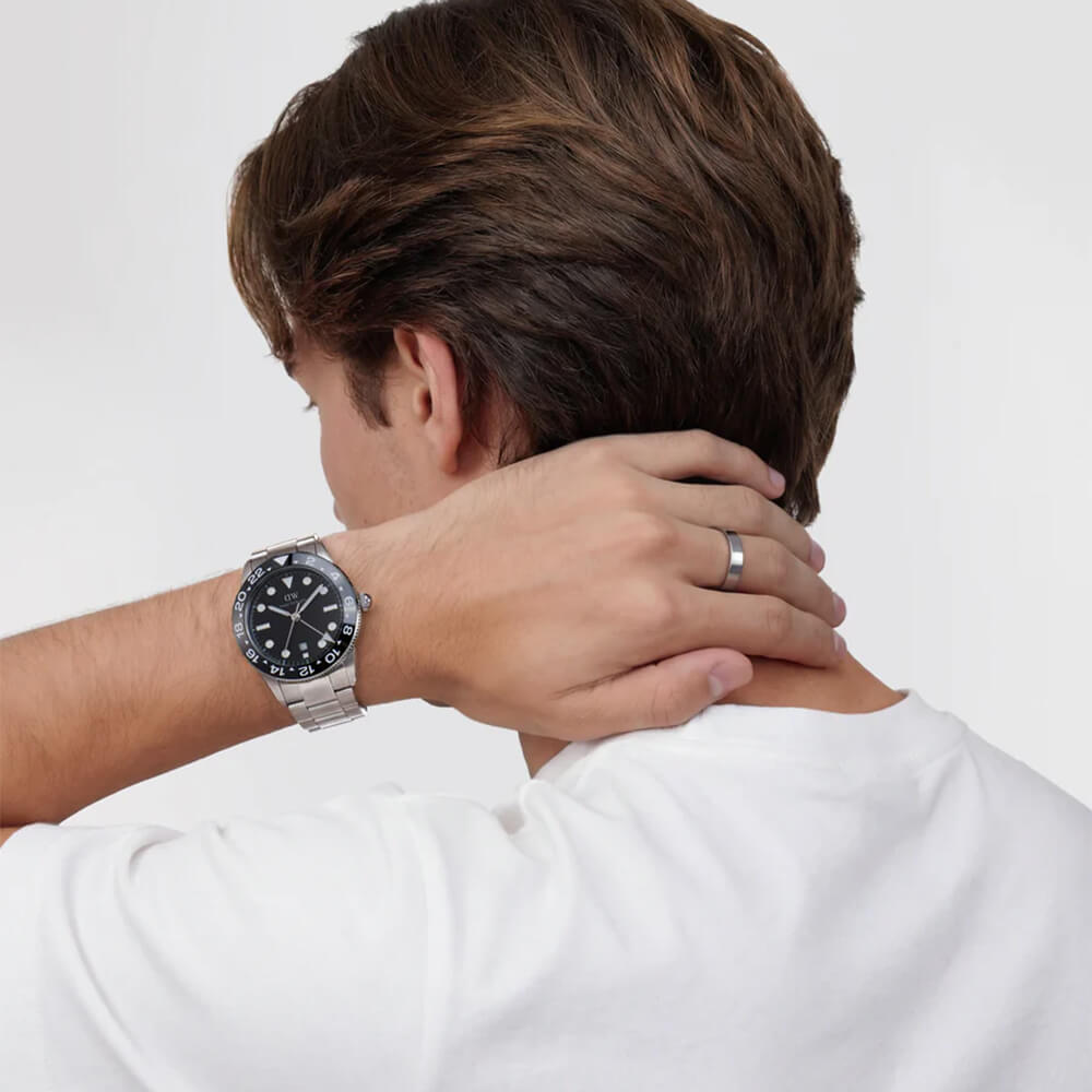 Iconic GMT 40 mm Sort