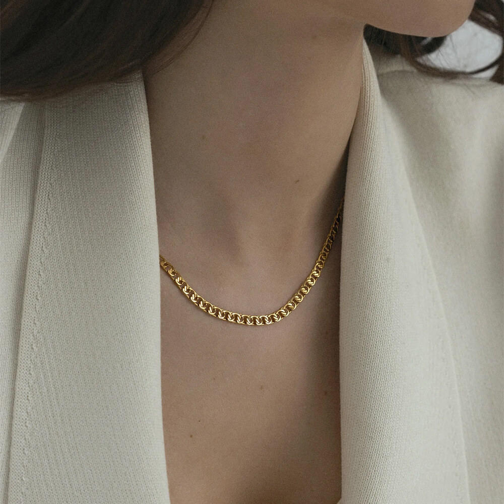 Infinity Gold Necklace