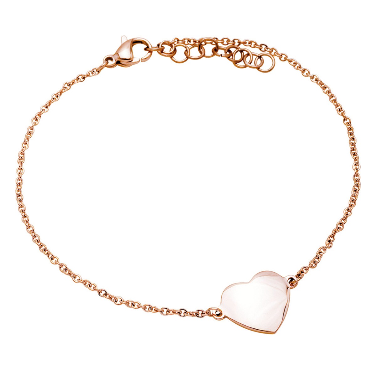 INGRID Armbånd Roséfarget Stål