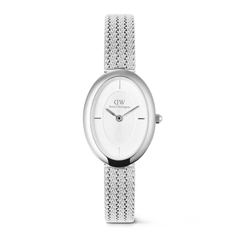 Juliette Braided Mesh Silver 20x26 mm