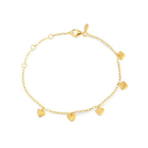 Just Love Armbånd 925 Forgylt Sølv