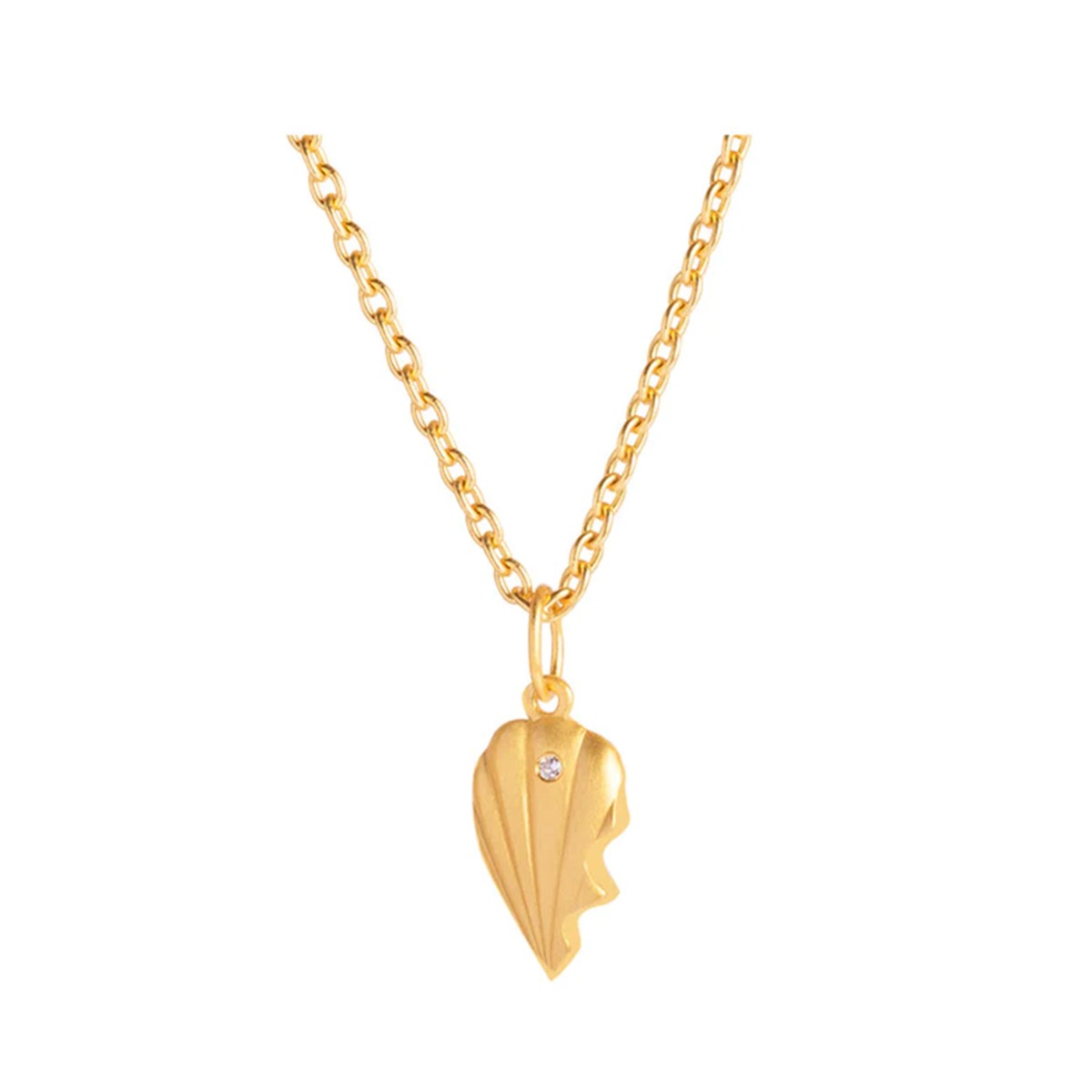 Just Love Venstre Anheng 925 Forgylt Sølv