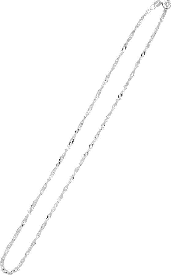 Kjede Singapor Sølv 2,4 mm 42 cm