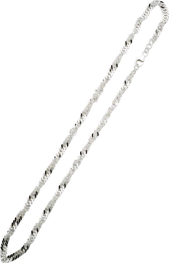 Kjede Singapor Sølv 3 mm 50 cm 