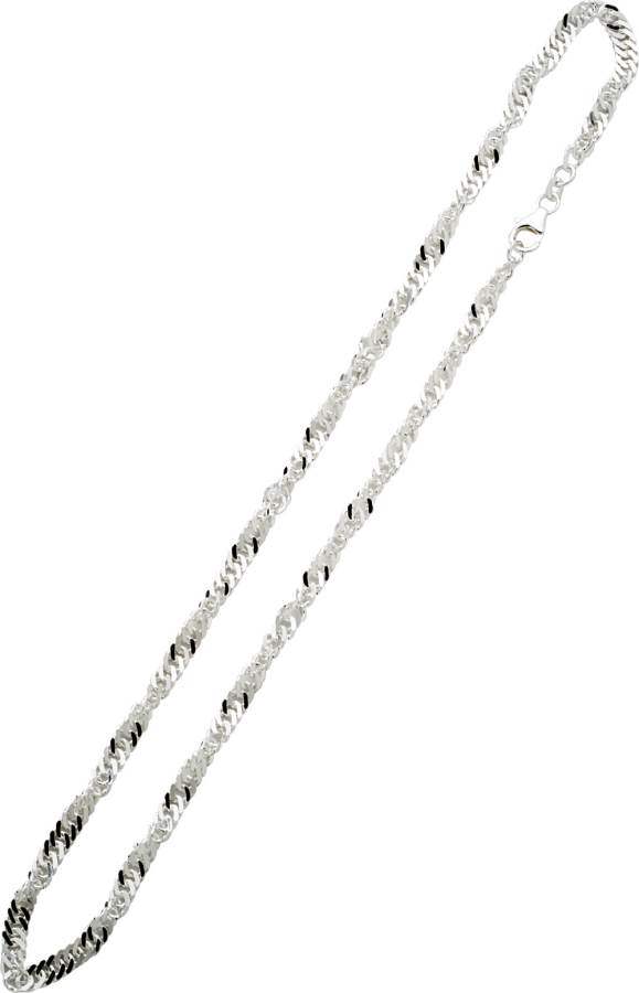 Kjede Singapor Sølv 3mm 60 cm 
