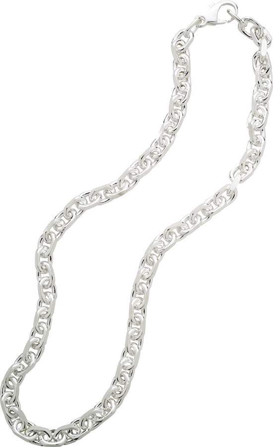 Anker Kjede Sølv 7,3 mm 60 cm