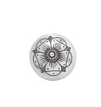 knapp m.botn, oksidert 24 mm