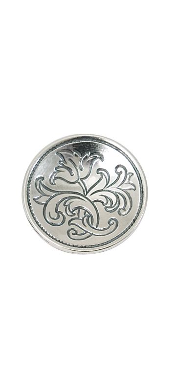 knapp, oksidert, 22 mm