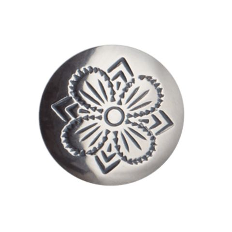 Knapp Hempe 19 mm 830 Oksidert Sølv