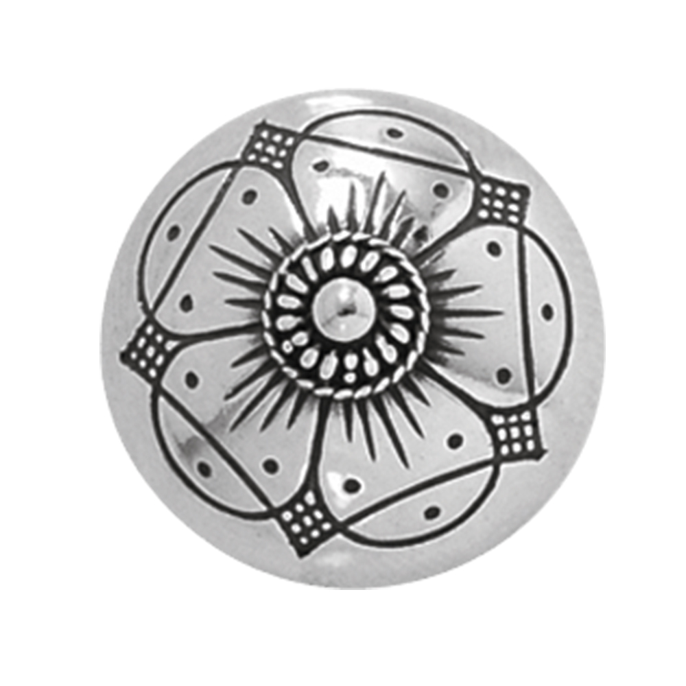 Knapp Numedal 830 Oksidert Sølv