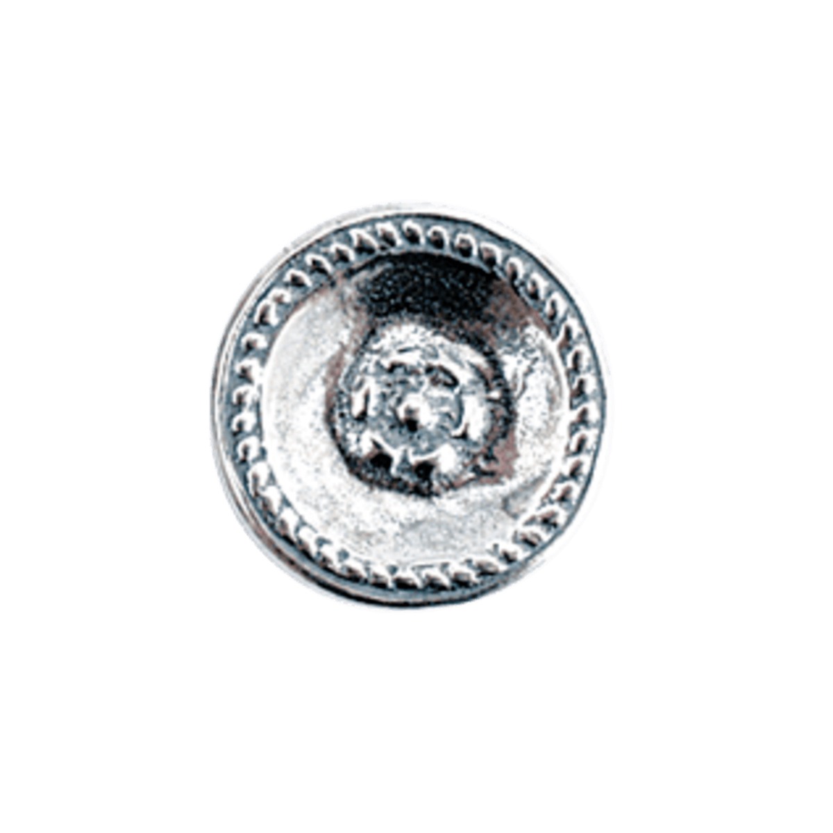 Knapp Østfold 16 mm 830 Oksidert Sølv