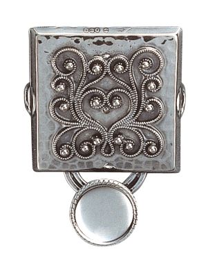 Knivstøl 830 Oksidert Sølv