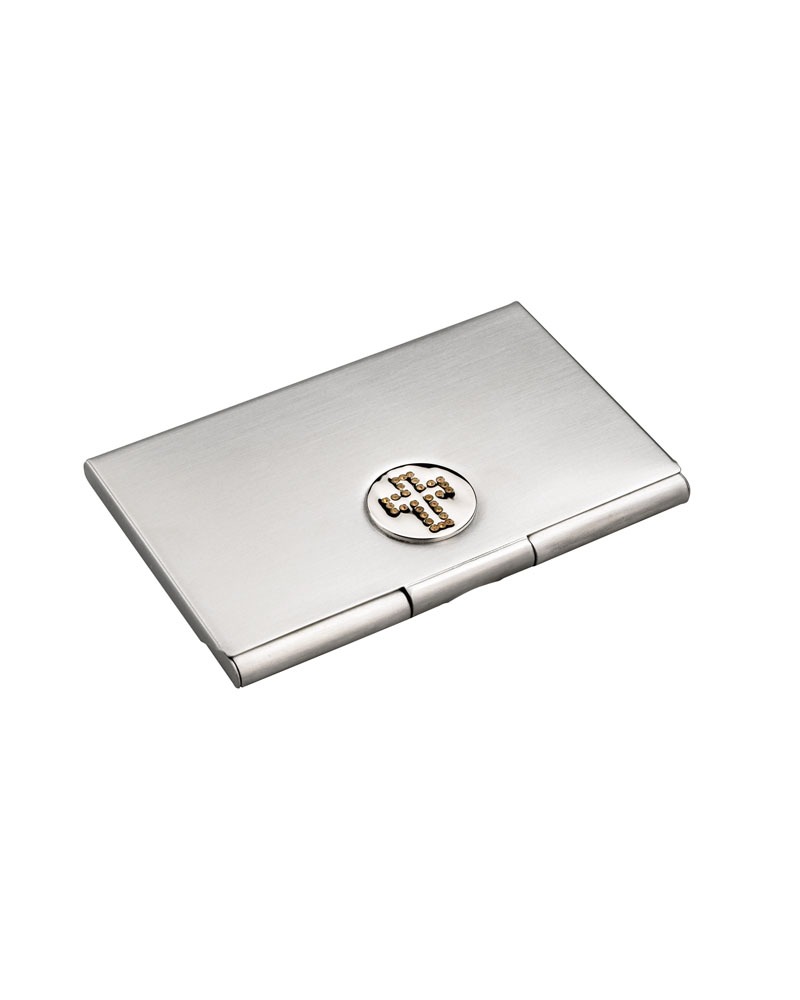 Kortholder Metall - Børstet 